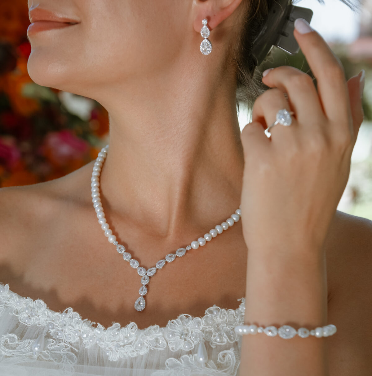 Gerçek Doğal İnci Set – ST042 - Görsel 2