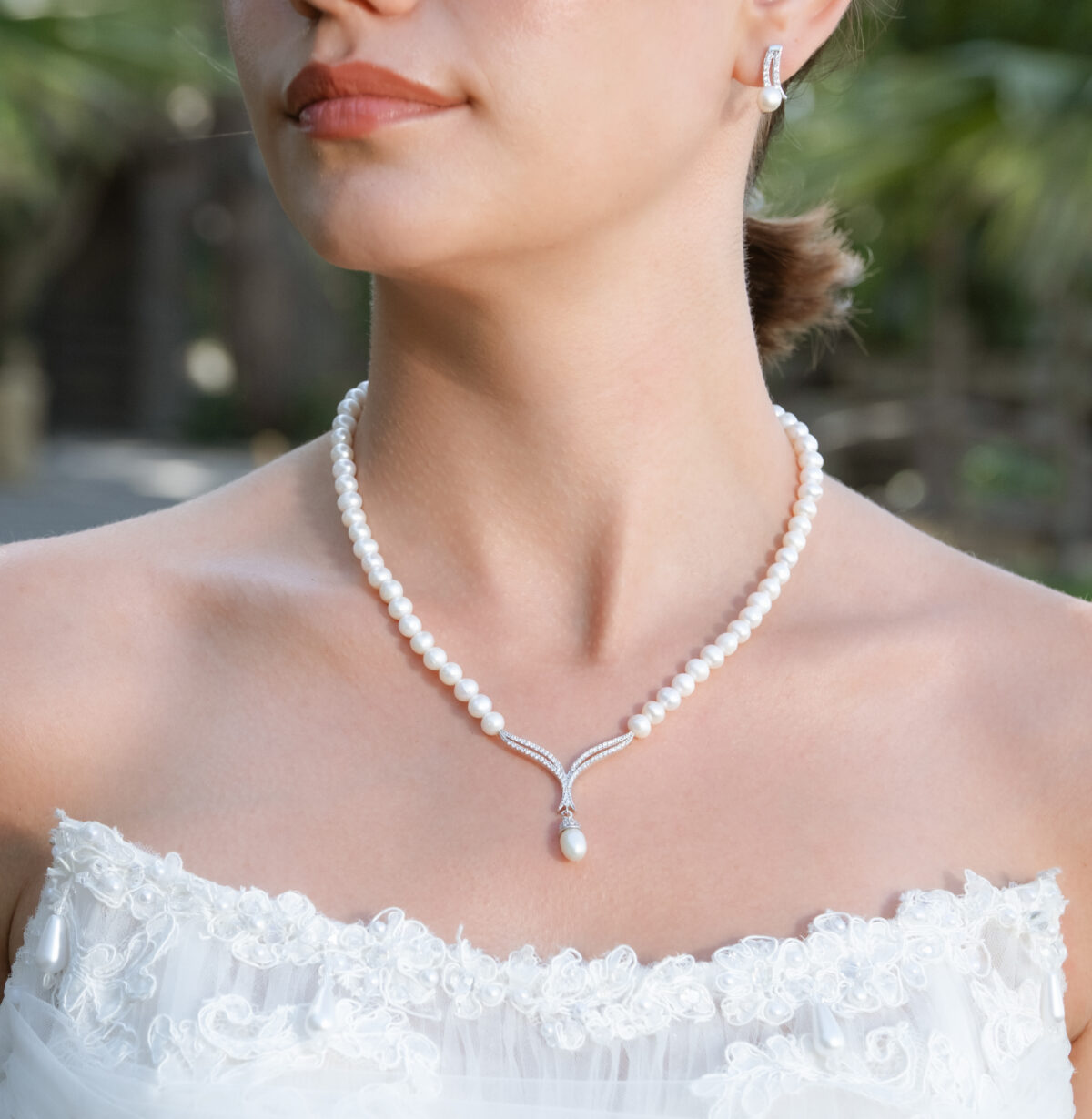 Gerçek Doğal İnci Set – ST051 - Görsel 1