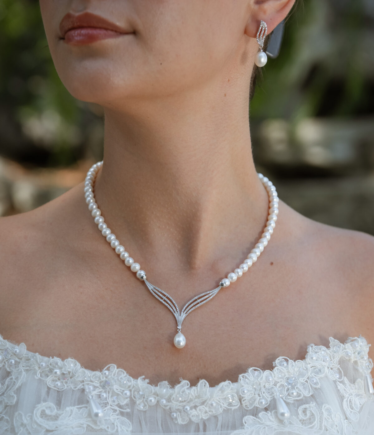 Gerçek Doğal İnci Set – ST060 - Görsel 1