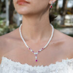 Gerçek Doğal İnci Set Kırmızı Yakut – ST052