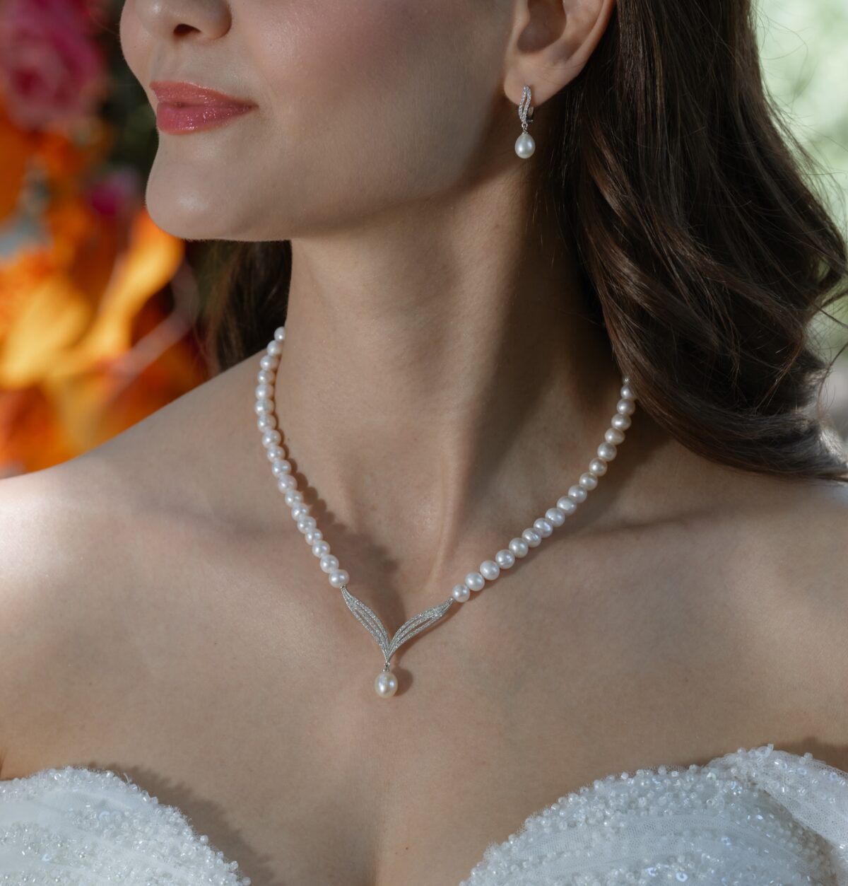 Gerçek Doğal İnci Set – ST076 - Görsel 1