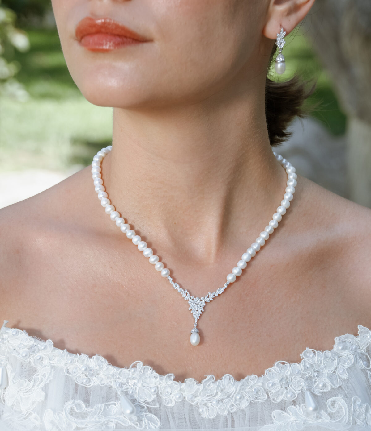 Gerçek Doğal İnci Set – ST008 - Görsel 1