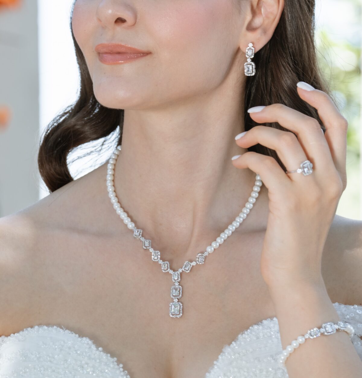Gerçek Doğal İnci Set – ST088 - Görsel 2
