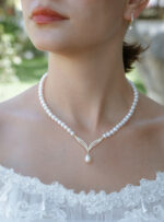 Gerçek Doğal Gold Renk İnci Set – ST0105