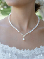 Gerçek Doğal Gold Renk İnci Set – ST0105 - Görsel 3